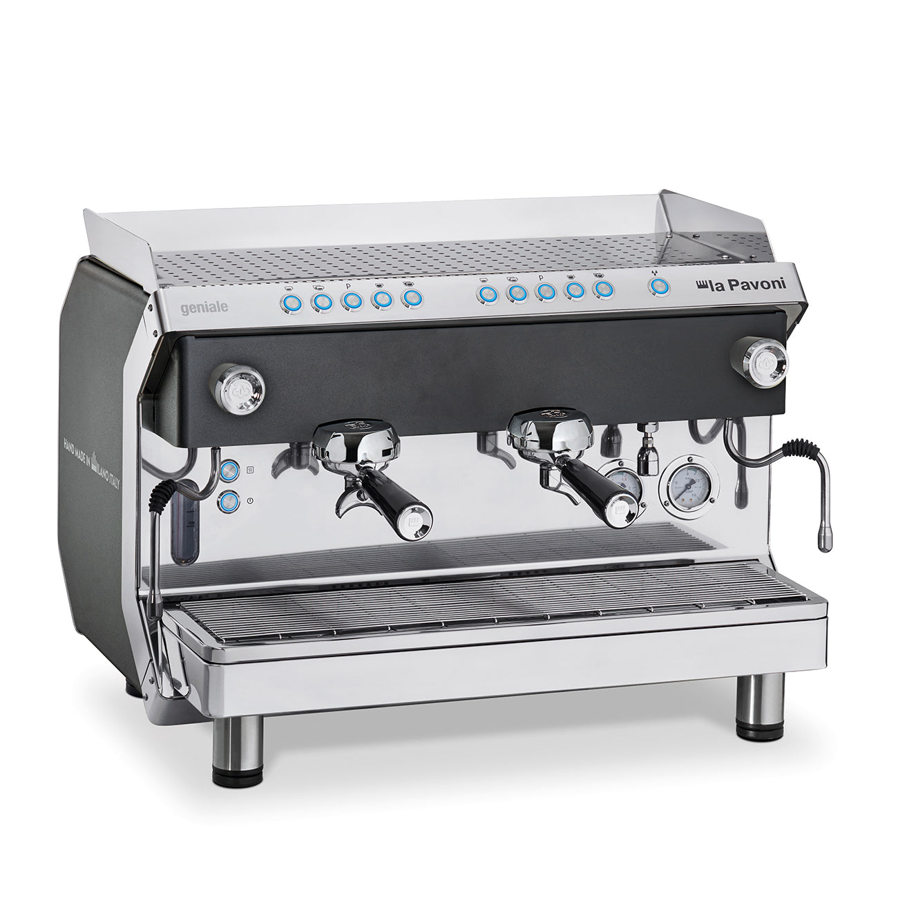 front view of La Pavoni Geniale expresso machine