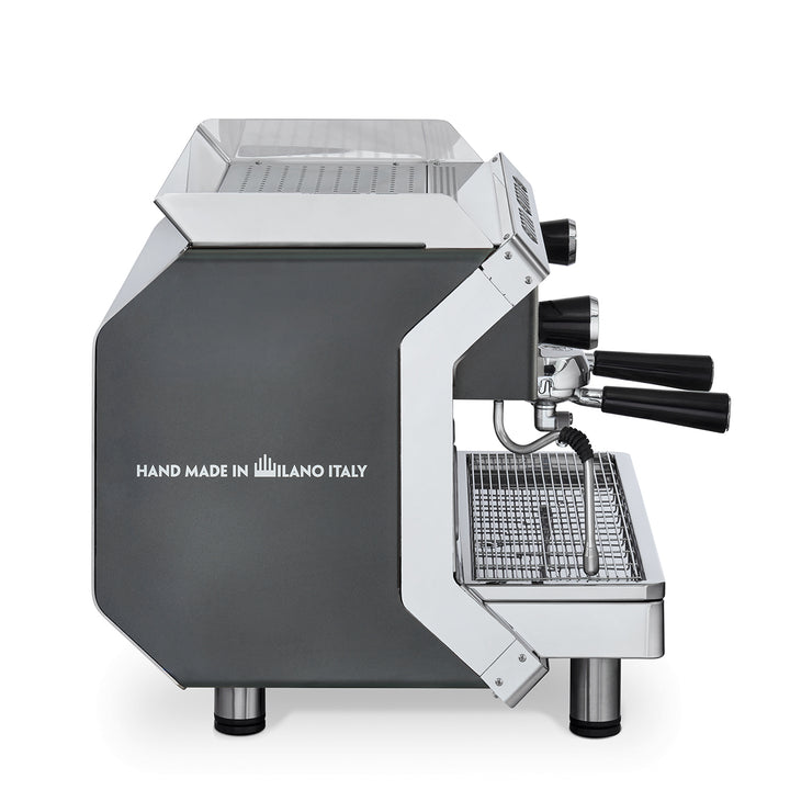 La Pavoni Geniale expresso and coffee machine - side view