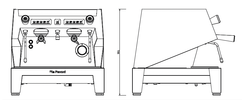 La Pavoni BAR-T 2V Compact Volumetric