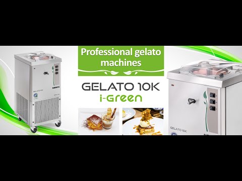 NEMOX NEW Gelato Maker 10K AUTOMATIC i-GREEN 120V - MADE IN ITALY