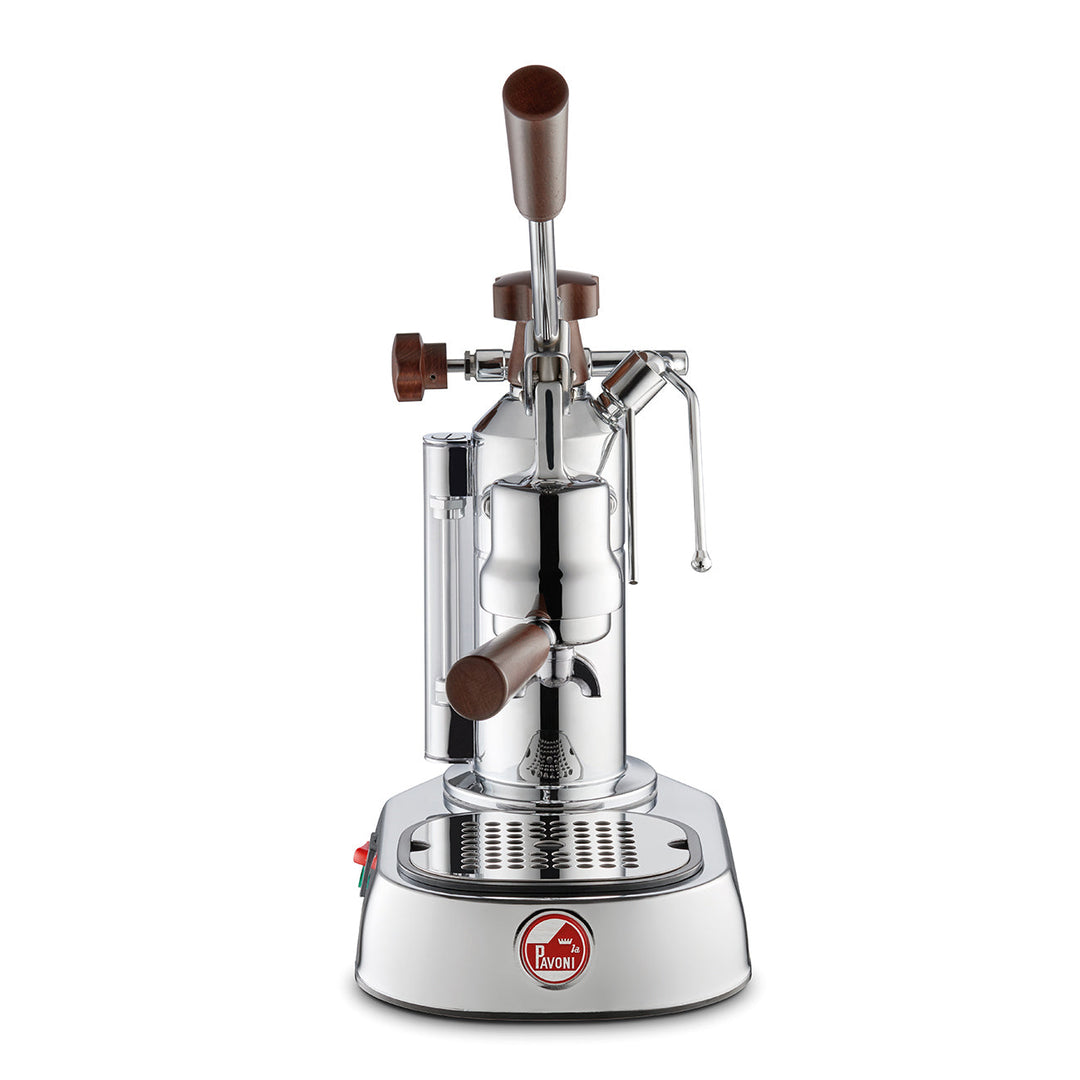 La Pavoni Europiccola 8 Cup (Chrome with Wood)
