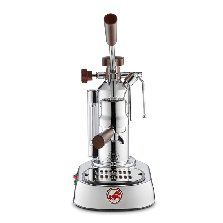 La Pavoni Europiccola 8 Cup (Chrome with Wood)
