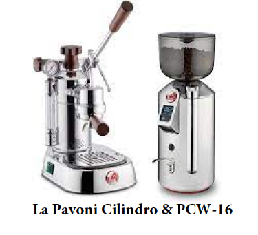 La Pavoni Cilindro Coffee Grinder - MADE IN ITALY